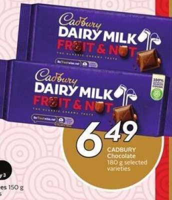 CADBURY Chocolate
