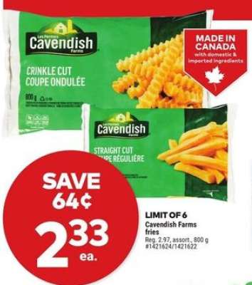 Cavendish Farms Fries