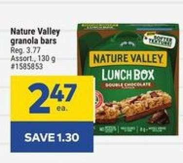 NATURE VALLEY GRANOLA BARS