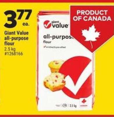 Giant Value all-purpose flour