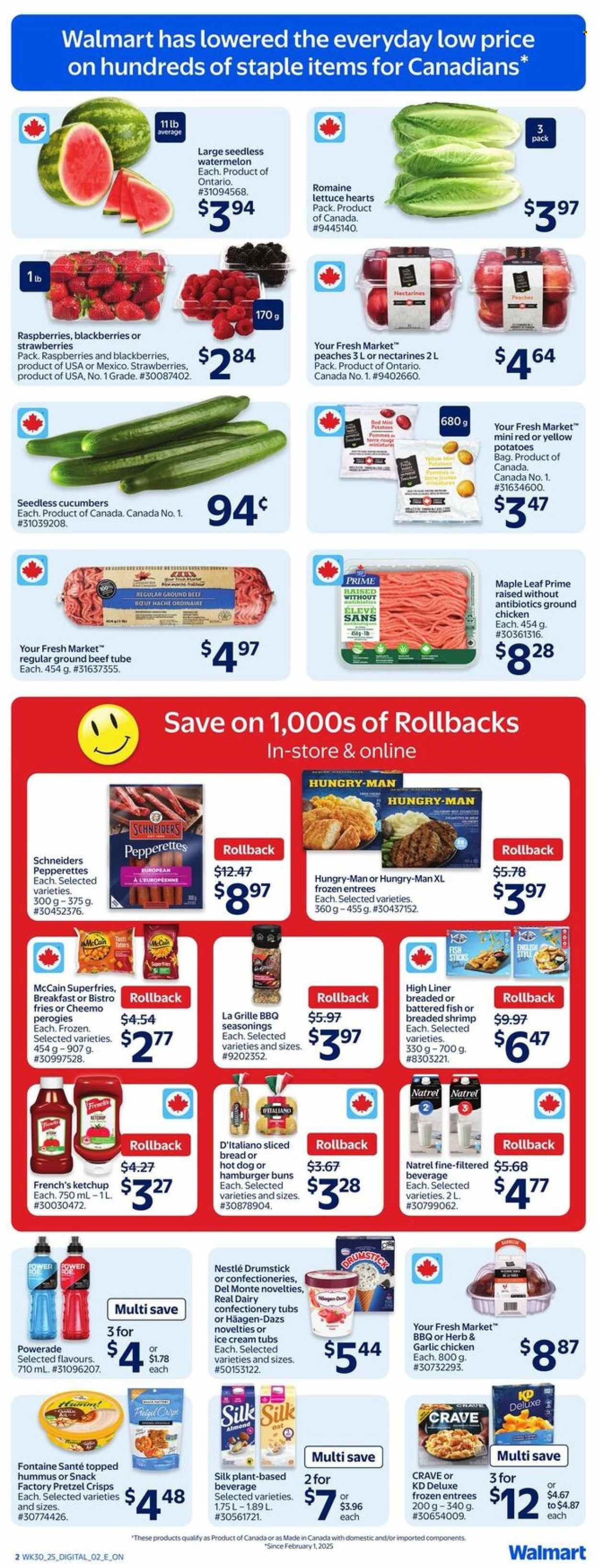 Walmart flyer - August 21, 2025 - August 27, 2025. Page 3