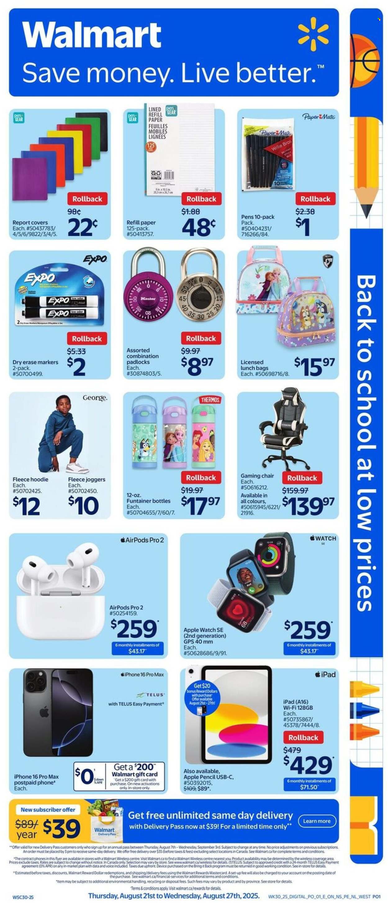 Walmart flyer - August 21, 2025 - August 27, 2025. Page 10
