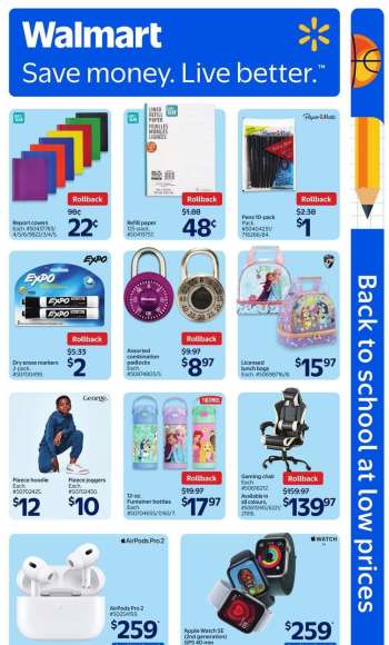 Walmart Flyer - August 21, 2025 - August 27, 2025.