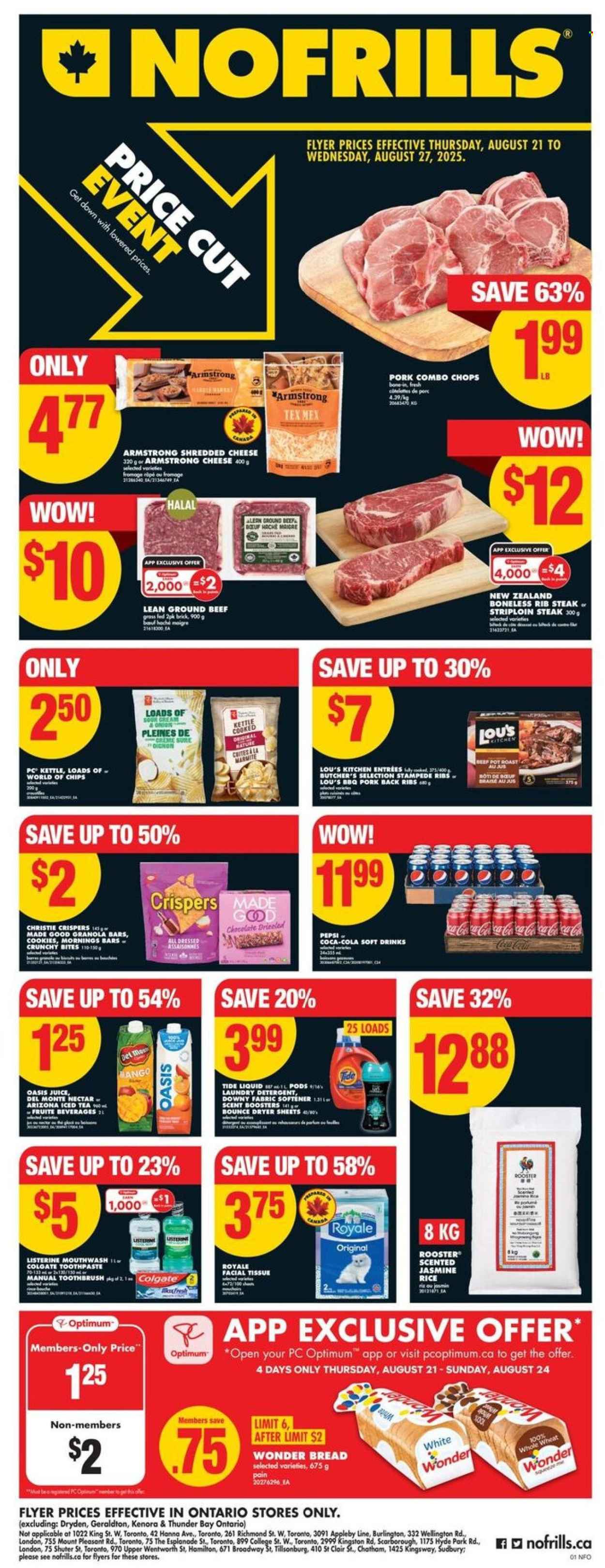No Frills flyer - August 21, 2025 - August 27, 2025. Page 1