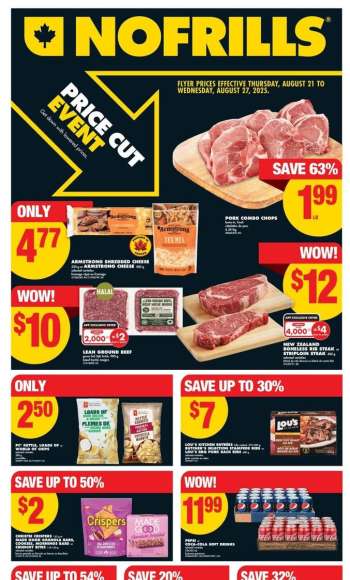 No Frills Flyer - August 21, 2025 - August 27, 2025.