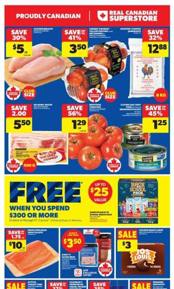Real Canadian Superstore Flyer - August 21, 2025 - August 27, 2025.
