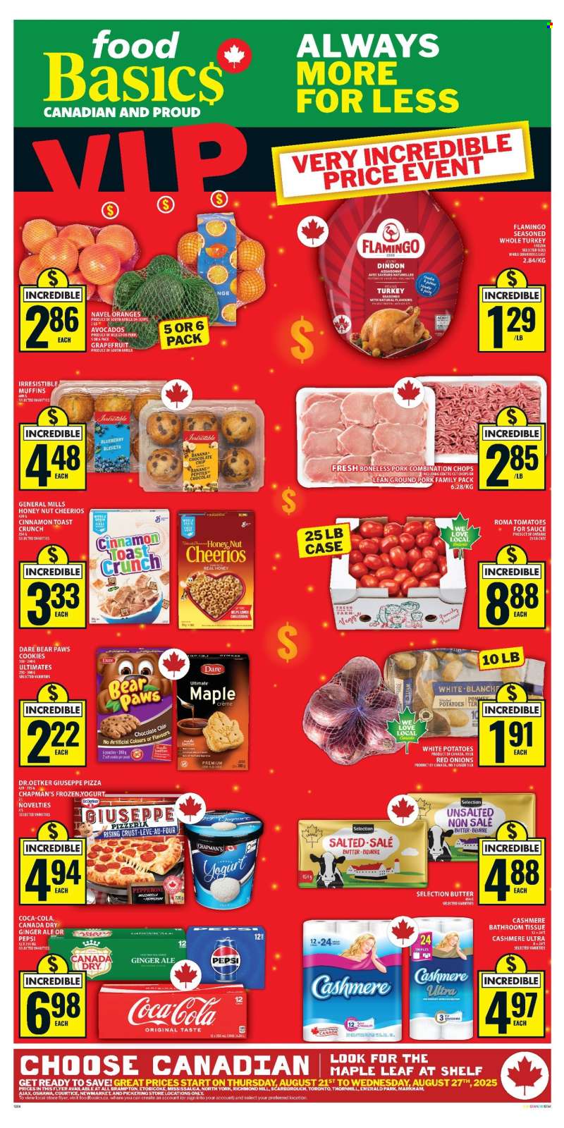 Food Basics Flyer - August 21, 2025 - August 27, 2025.