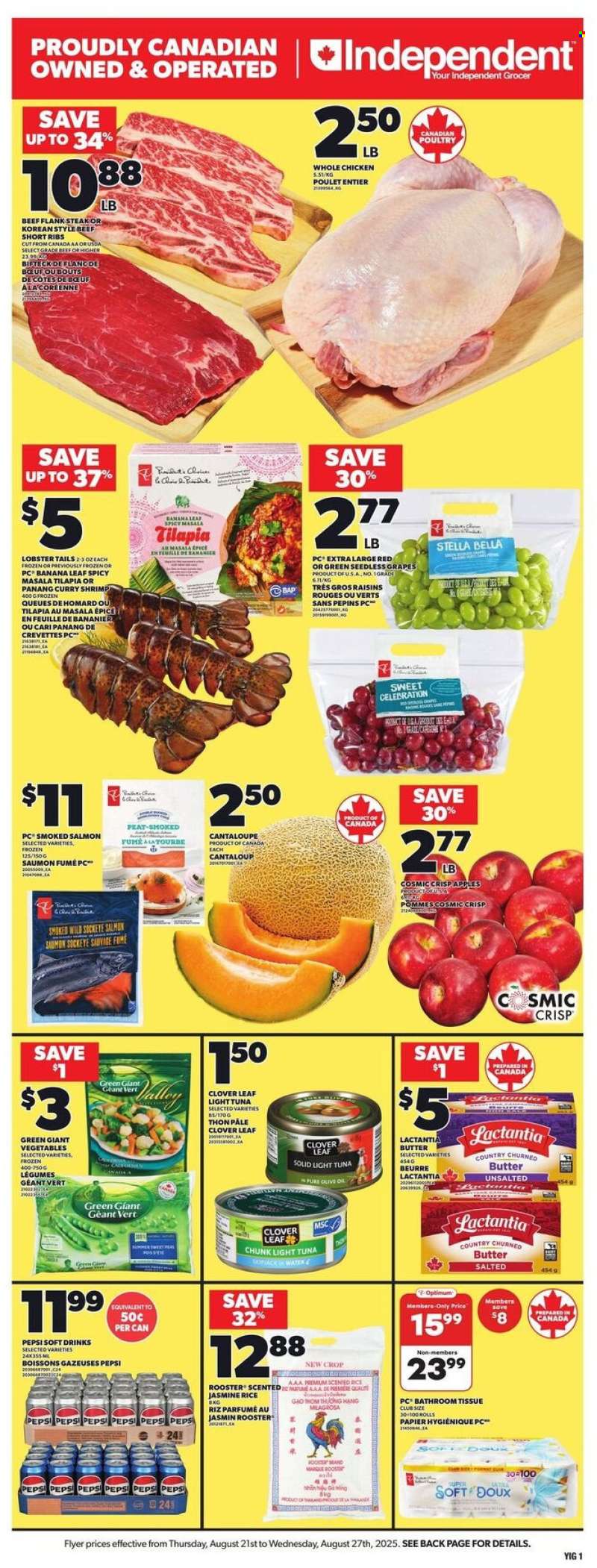 Independent Flyer - August 21, 2025 - August 27, 2025.
