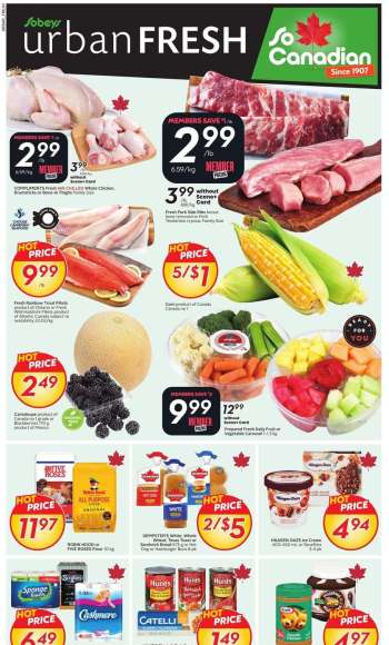 Sobeys Urban Fresh Flyer - August 21, 2025 - August 27, 2025.