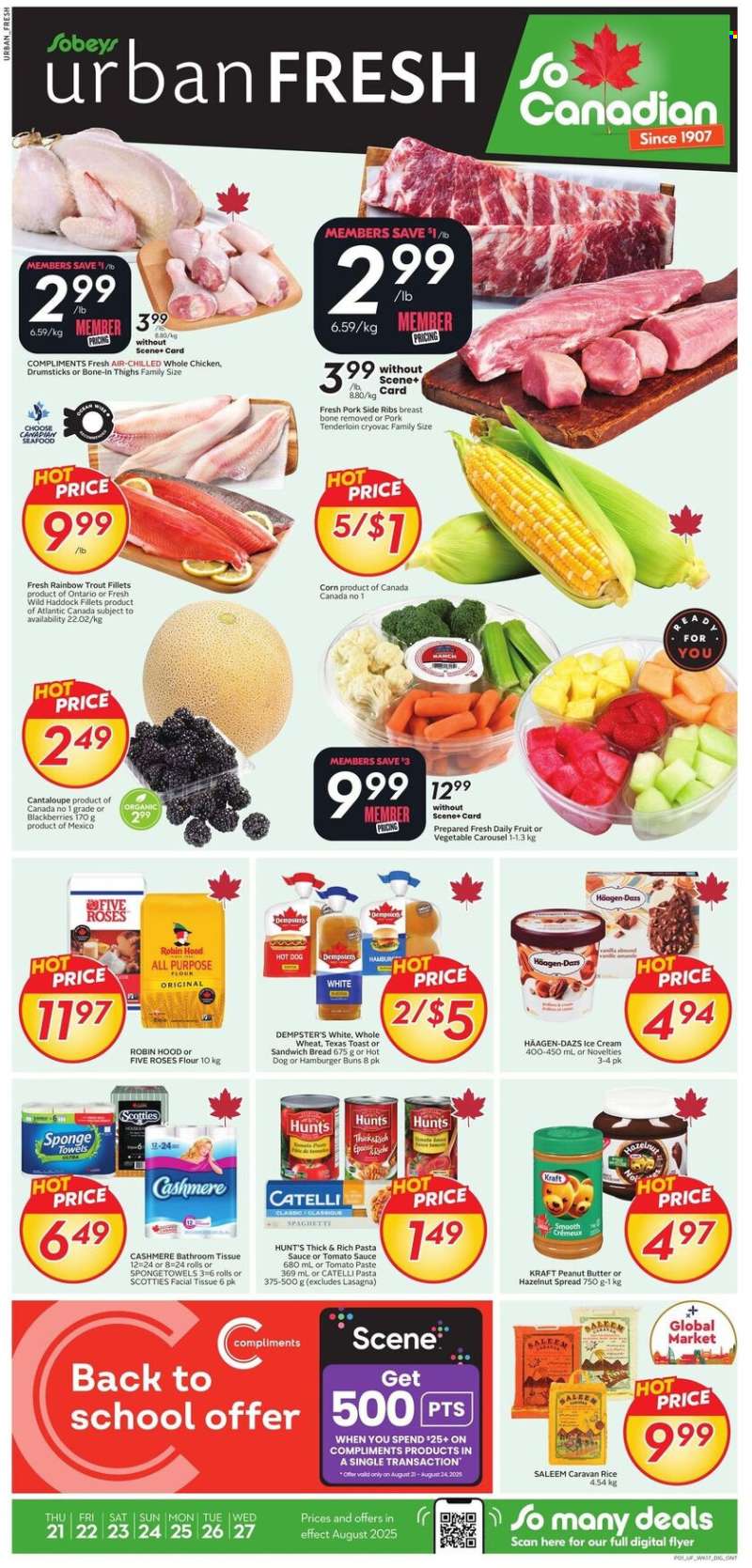 Sobeys Urban Fresh Flyer - August 21, 2025 - August 27, 2025.