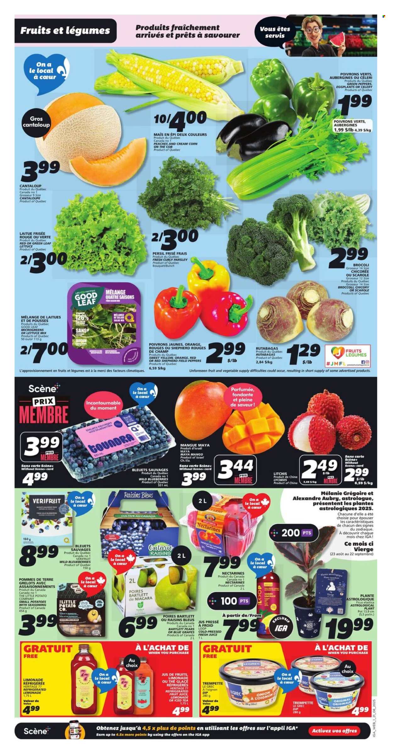 IGA flyer - August 21, 2025 - August 27, 2025. Page 3