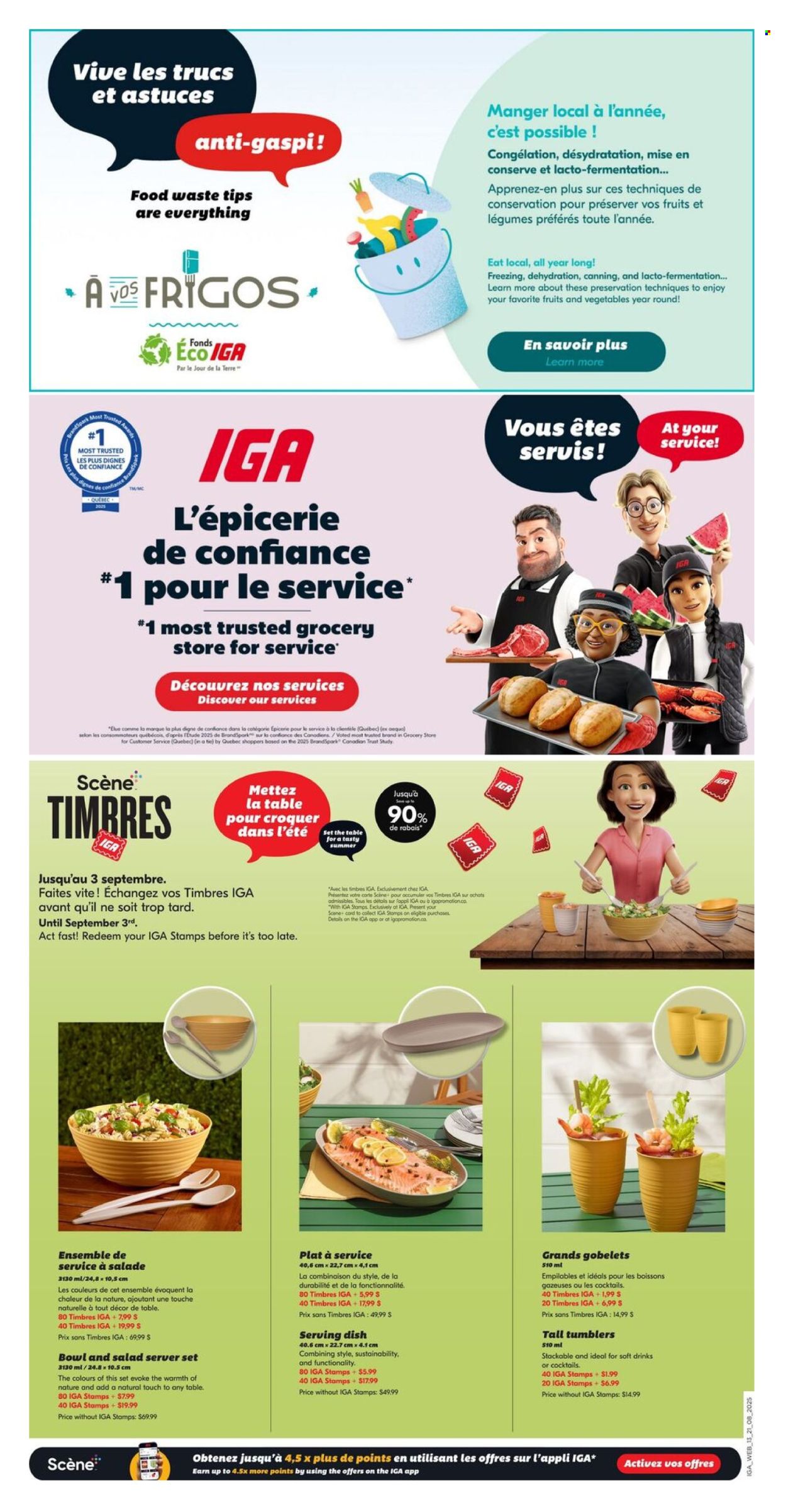 IGA flyer - August 21, 2025 - August 27, 2025. Page 15