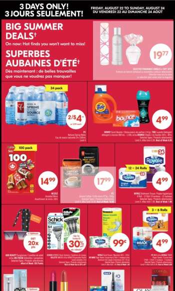 Shoppers Drug Mart Flyer - August 22, 2025 - August 24, 2025.