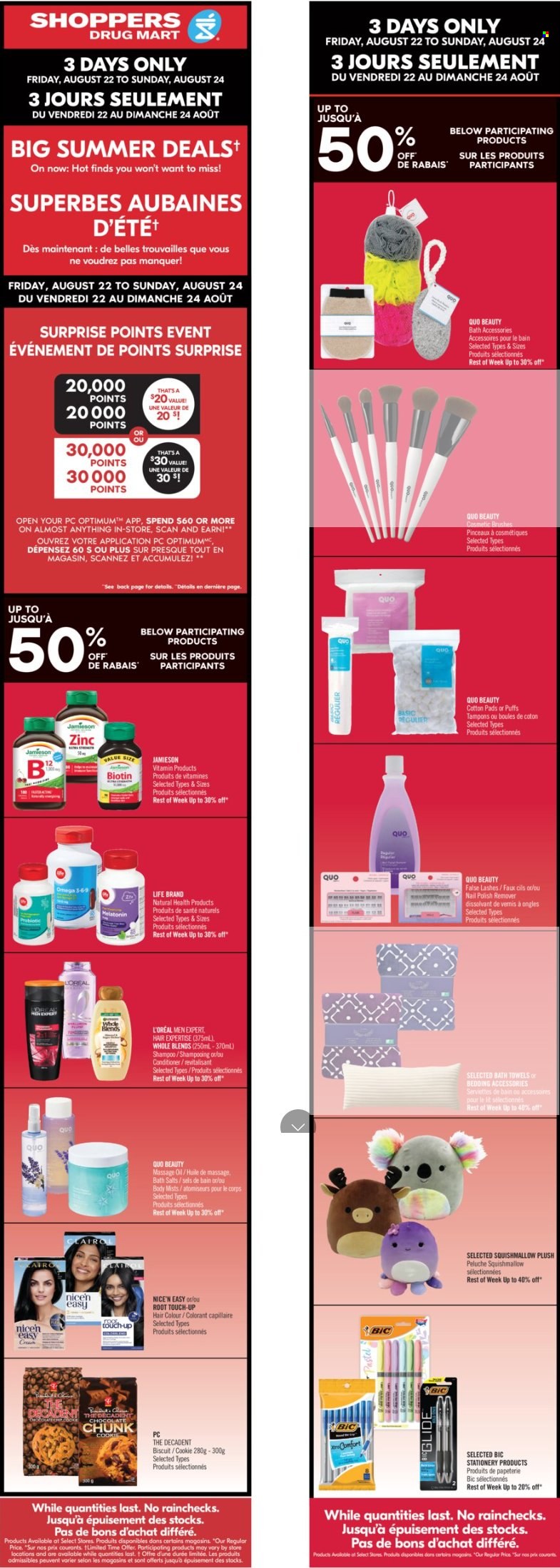 Shoppers Drug Mart flyer - August 22, 2025 - August 24, 2025. Page 3