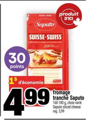 FROMAGE TRANCHÉ SAPUTO