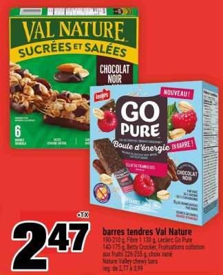 BARRES TENDRES VAL NATURE