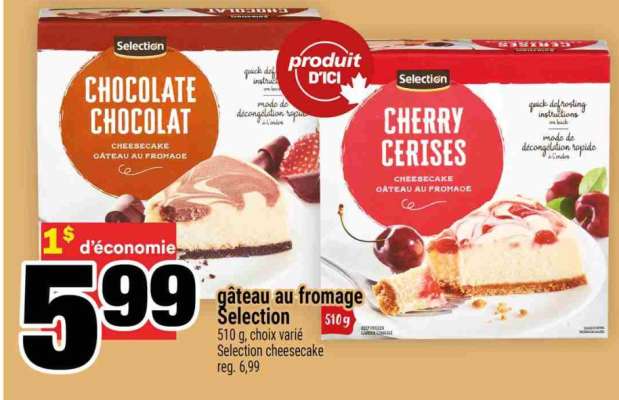 GÂTEAU AU FROMAGE SELECTION