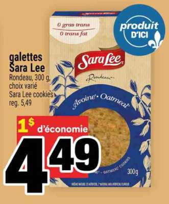 galettes Sara Lee