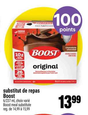 SUBSTITUT DE REPAS BOOST