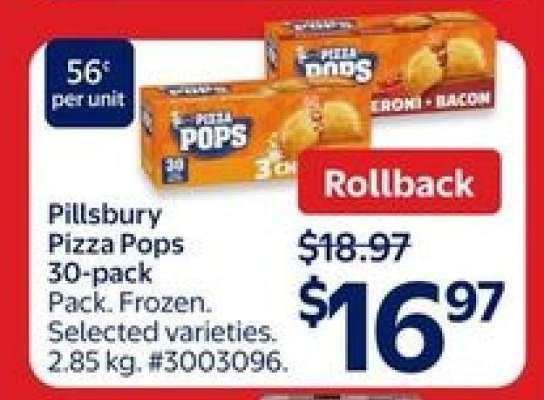 Pillsbury Pizza Pops 30-Pack