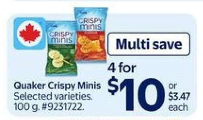 Quaker Crispy Minis