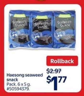 Haesong Seaweed Snack