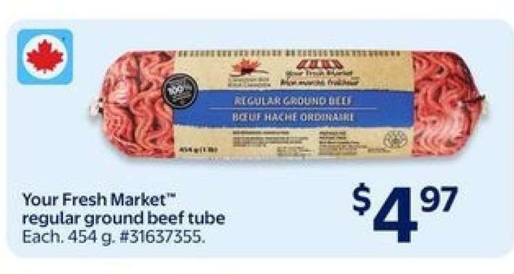 Your Fresh Market™ Regular Ground Beef Tube