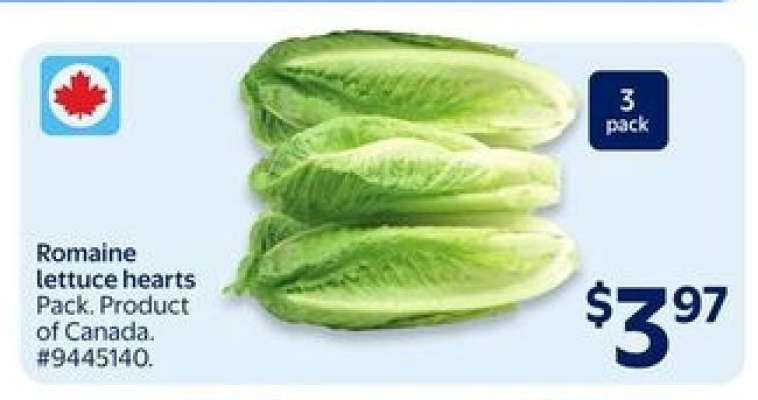 Romaine Lettuce Hearts