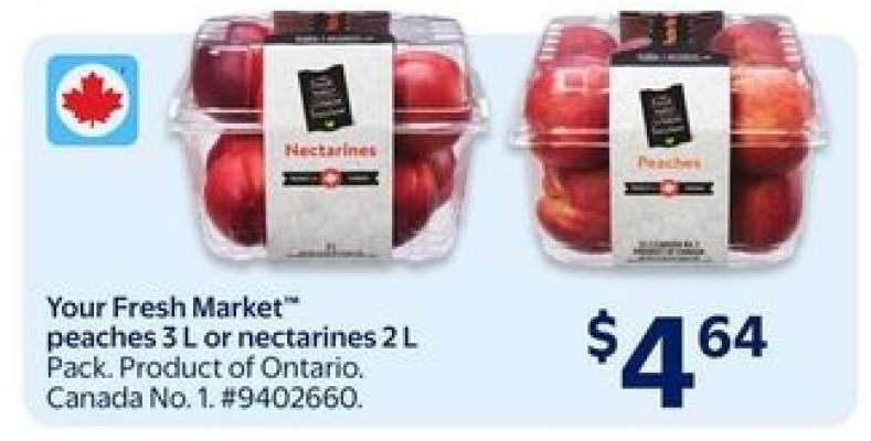 Your Fresh Market Peaches or Nectarines