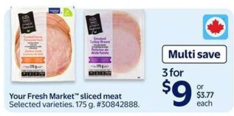 Your Fresh Market™ sliced meat