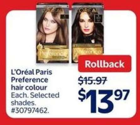 L'Oréal Paris Preference Hair Colour