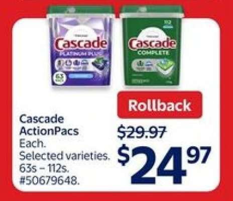 Cascade ActionPacs
