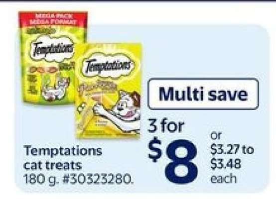 TEMPTATIONS CAT TREATS