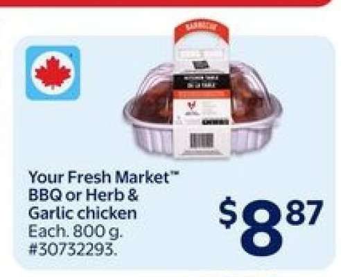 Your Fresh Market™ BBQ or Herb & Garlic Chicken