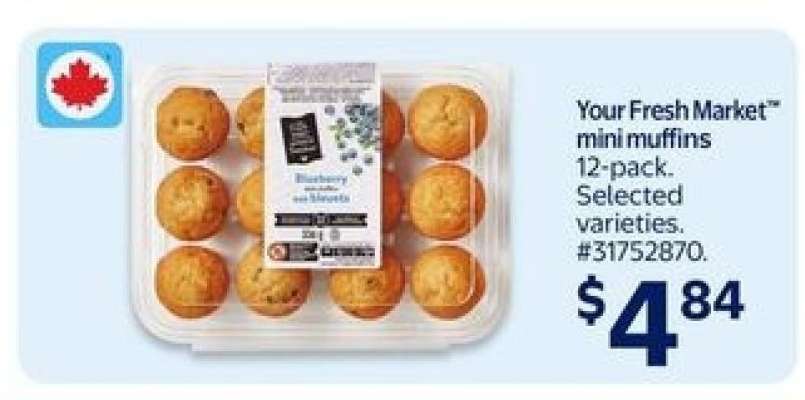 Your Fresh Market Mini Muffins