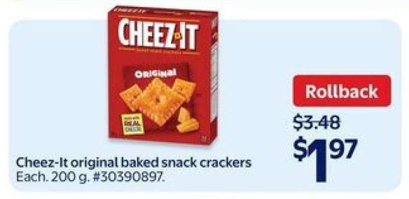 Cheez-It original baked snack crackers