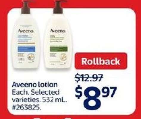 Aveeno Lotion