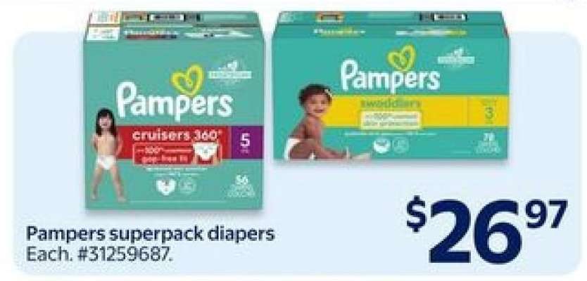 Pampers Superpack Diapers