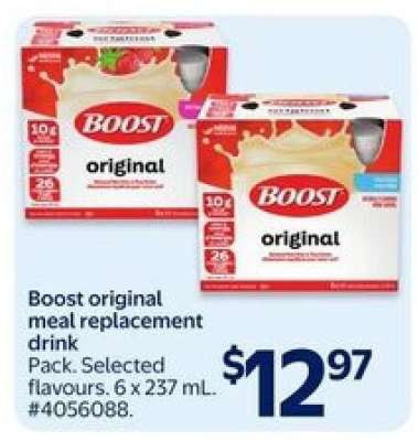 Boost Original Meal Replacement Drink
