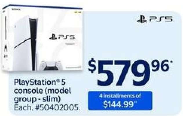 PlayStation 5 console (model group - slim)