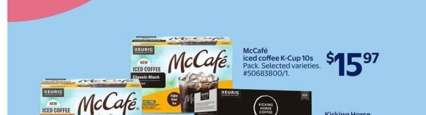 McCafé Iced Coffee K-Cup 10s Pack