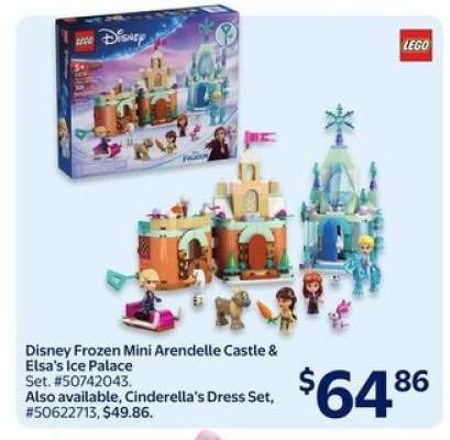 Disney Frozen Mini Arendelle Castle & Elsa's Ice Palace