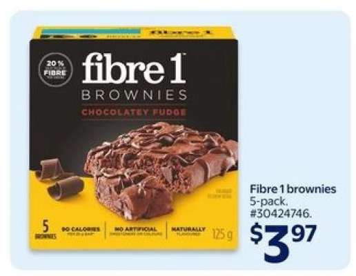 Fibre 1 brownies