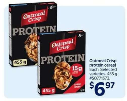 Oatmeal Crisp Protein Cereal