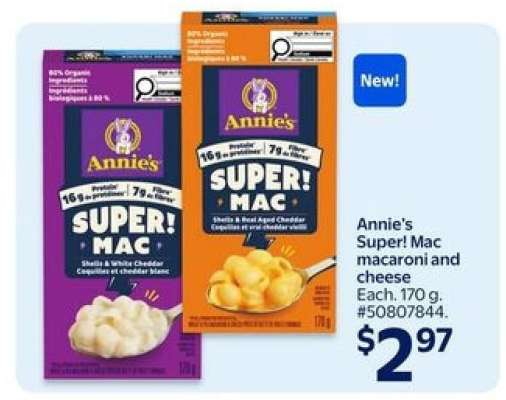 Annie's Super! Mac macaroni and cheese