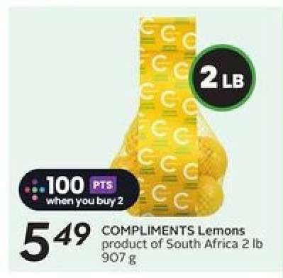 Compliments Lemons