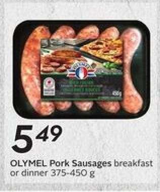 OLYMEL Pork Sausages