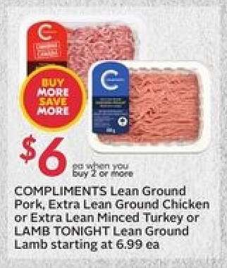 Compliments Lean Ground Meat