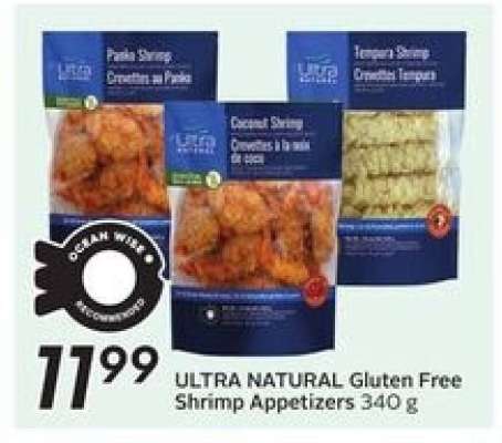 ULTRA NATURAL Gluten-Free Shrimp Appetizers