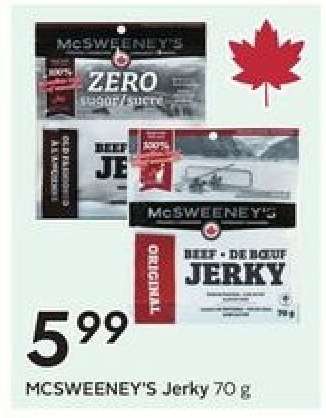 MCSWEENEY'S Jerky 70 g